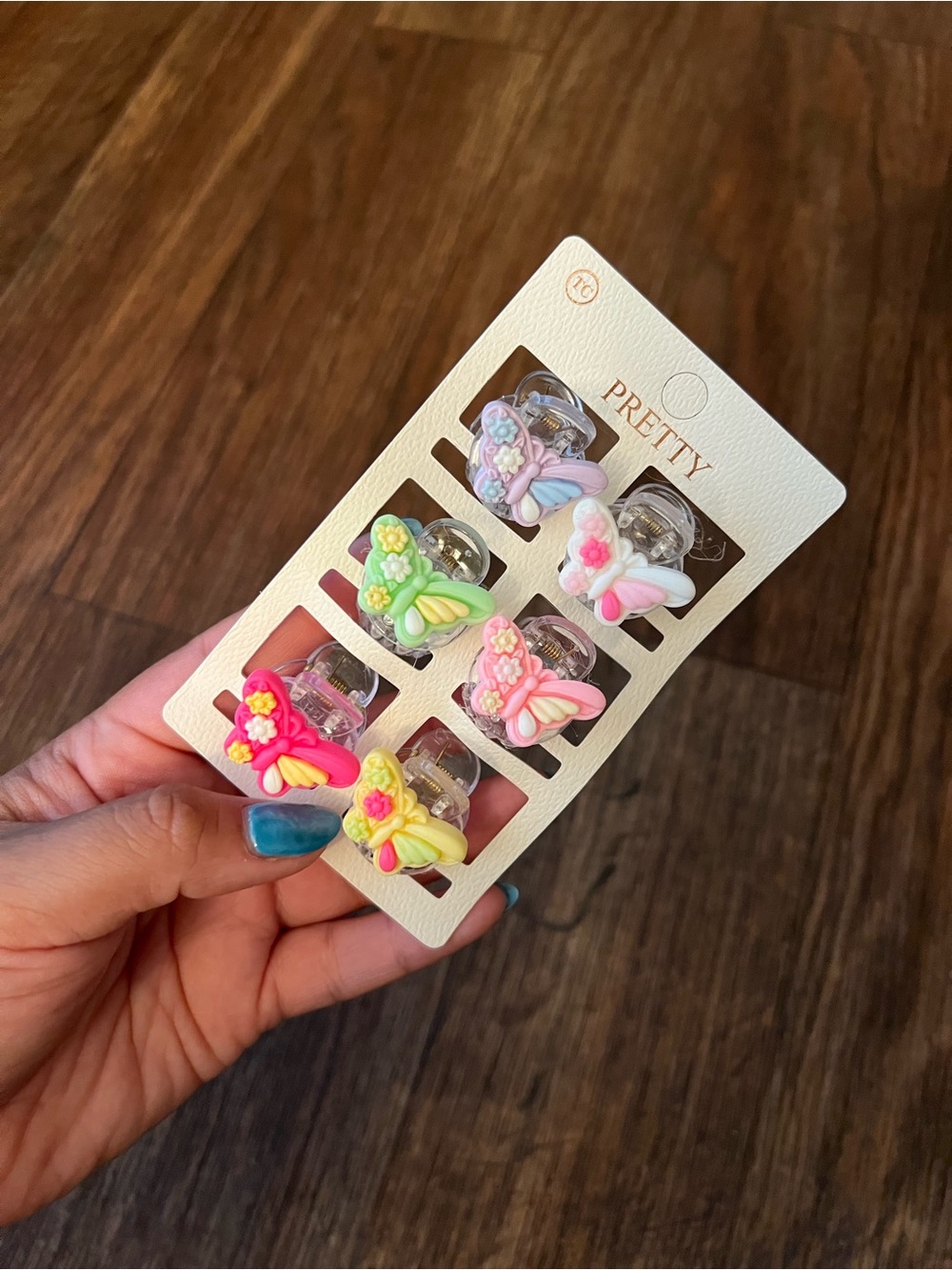 🦋🌸 6-Piece Butterfly Mini Claw Clip Set 🌸🦋